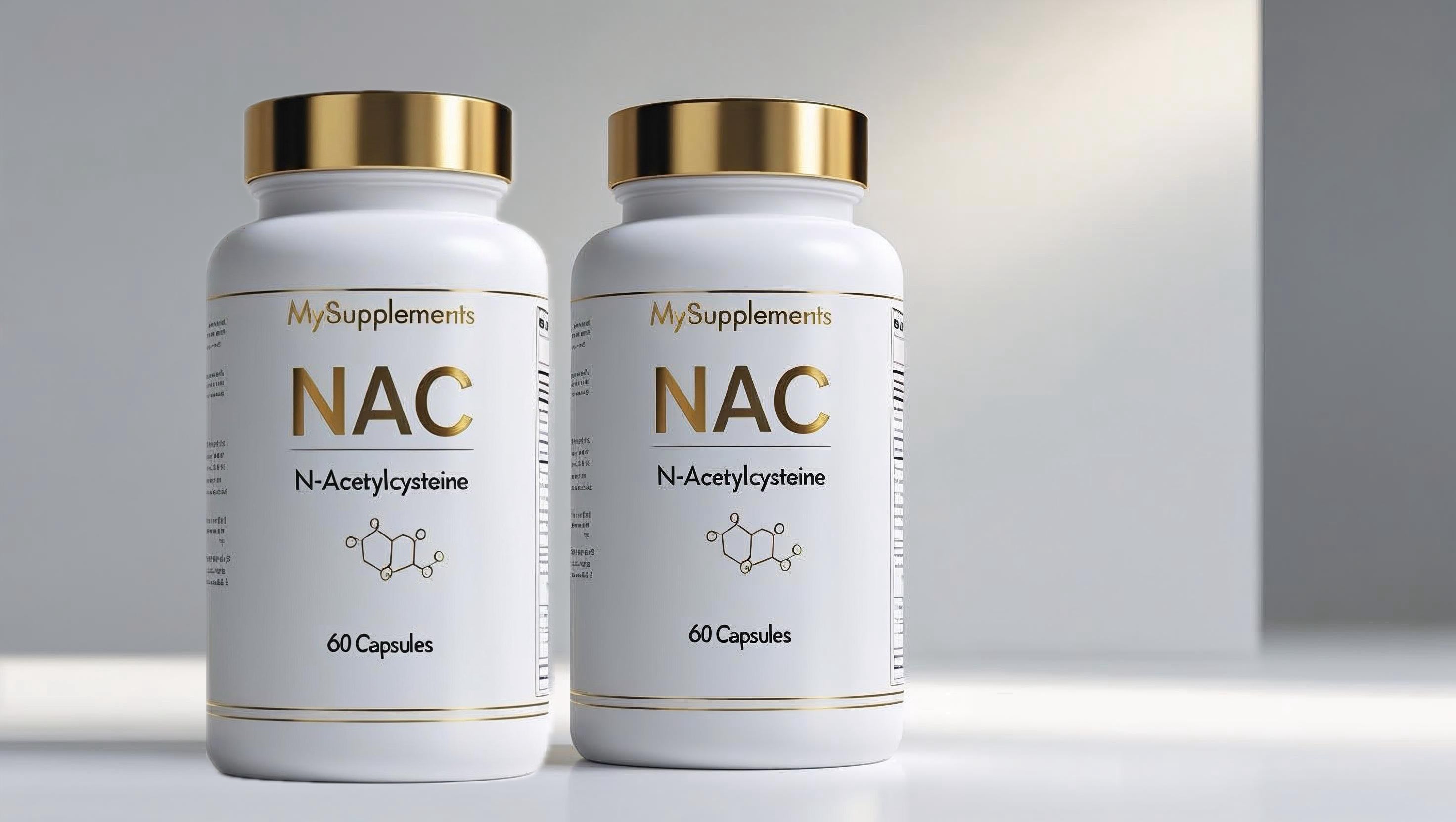 NAC Capsules – N-Acétyl-L-Cystéine en complément alimentaire