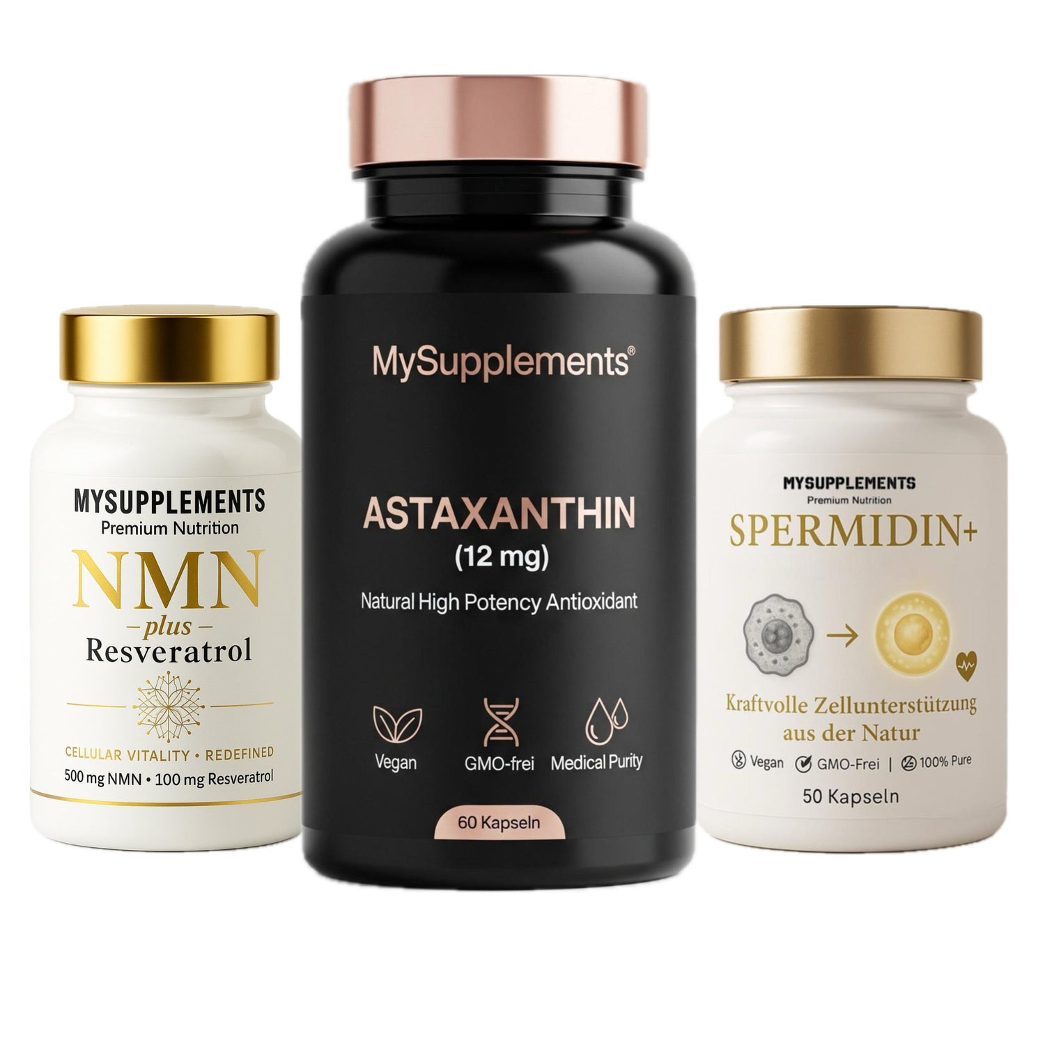 Longévité Starter Set – Santé cellulaire, énergie &amp; protection
