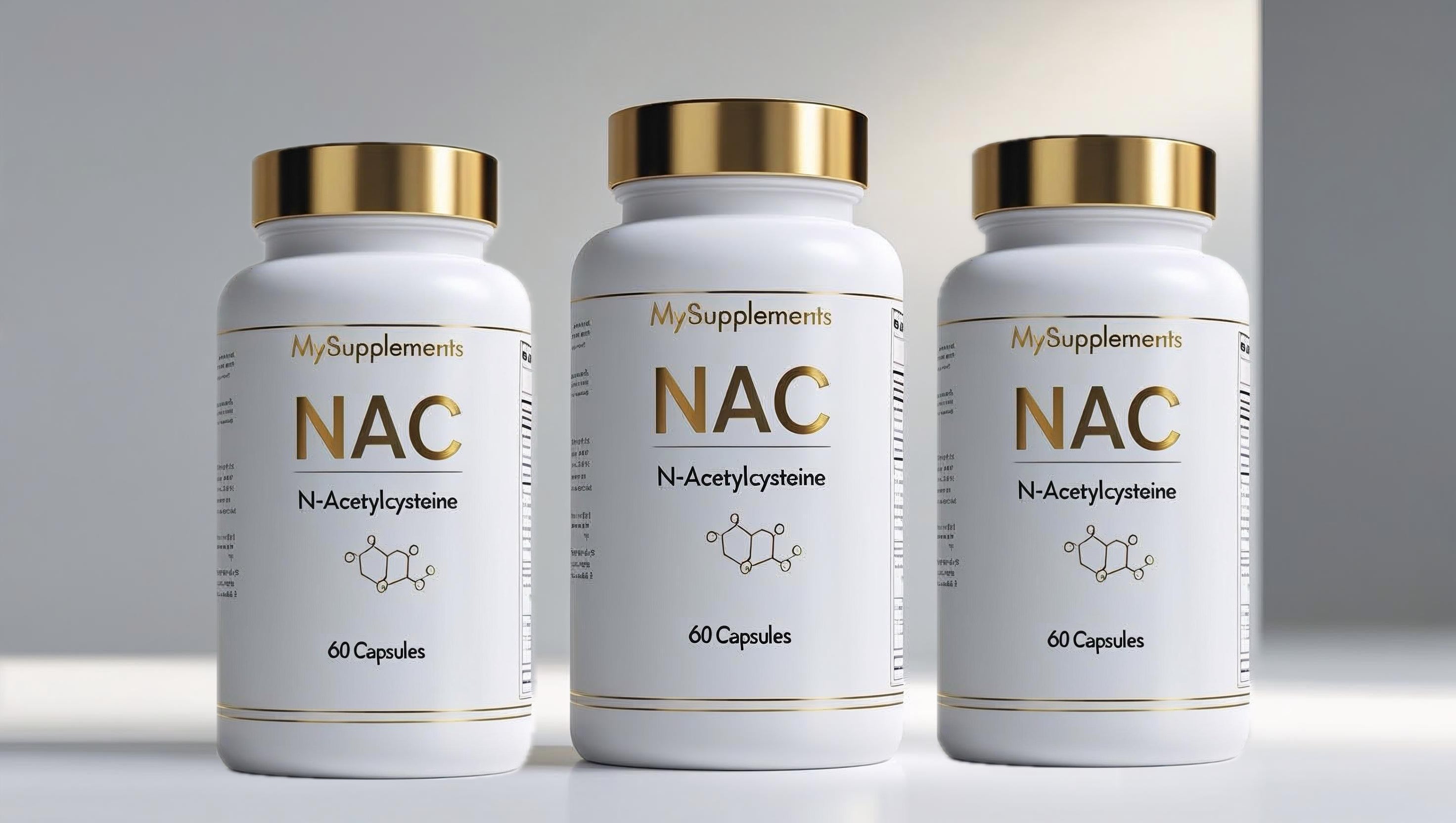 NAC Capsules – N-Acétyl-L-Cystéine en complément alimentaire