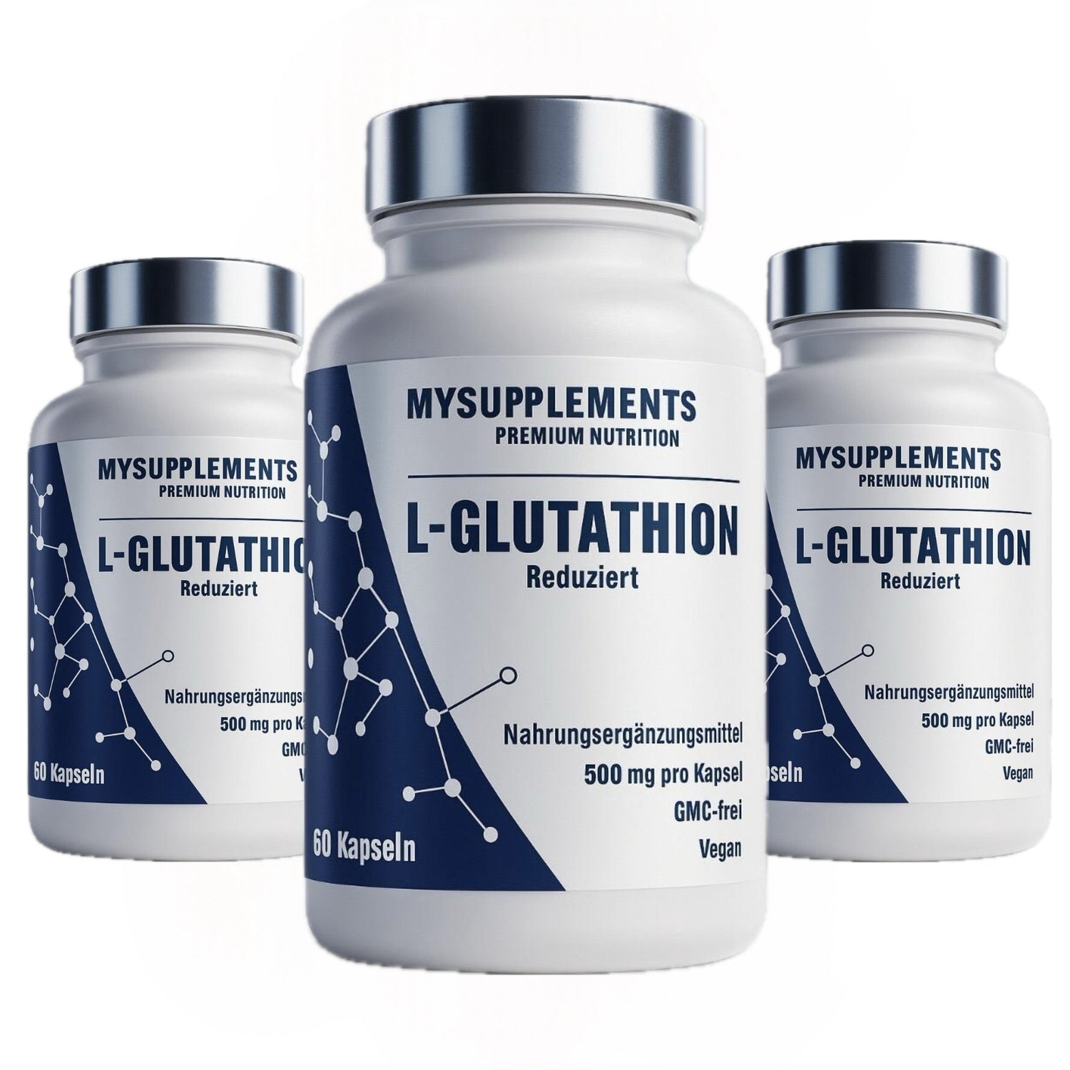 MySupplements® L-Glutathion – 500 mg réduit (végan)