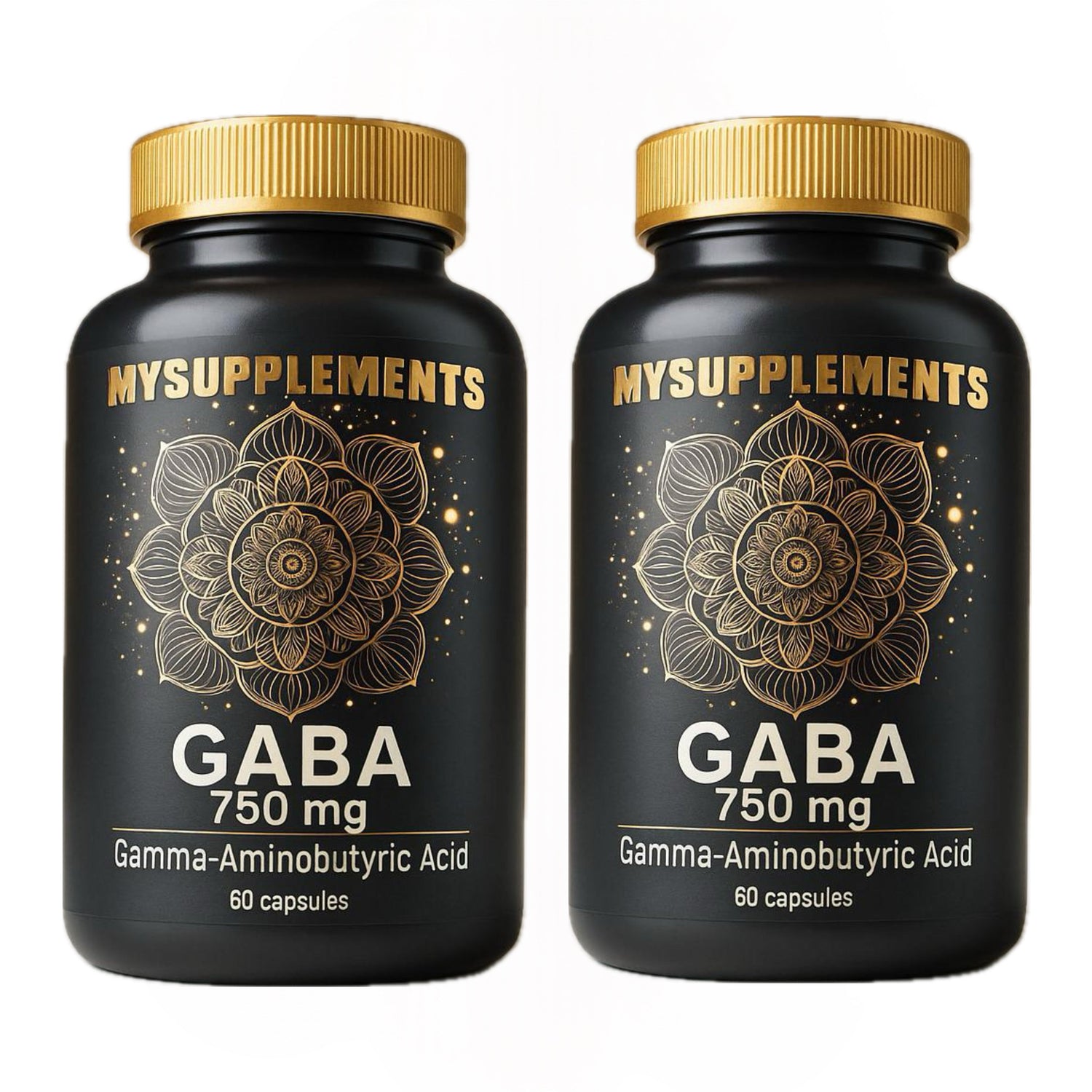 MySupplements® GABA Gélules – Complexe d’acide gamma-aminobutyrique, végan