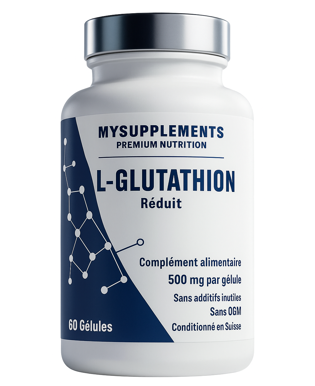 MySupplements® L-Glutathion – 500 mg réduit (végan)