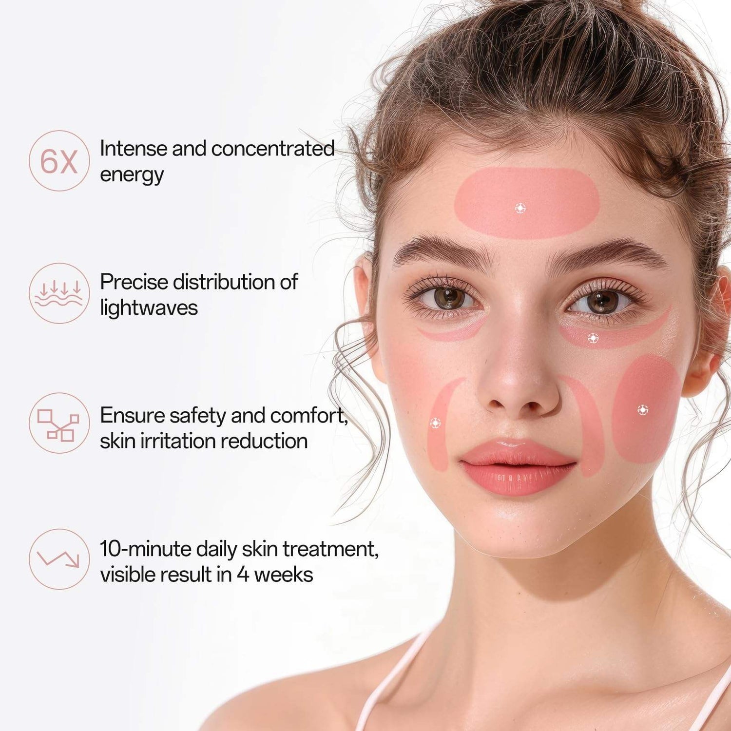 MySupplements® Masque Premium de Thérapie Lumineuse LED – Silicone, 7 Couleurs, Anti‑Âge &amp; Raffermissement de la peau