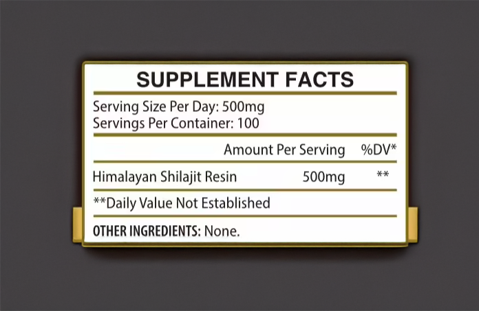 Résine de Shilajit Himalaya